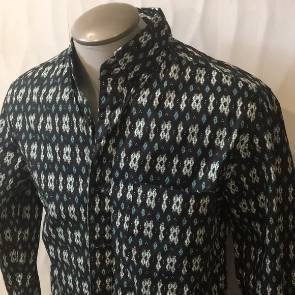 SHADE OF GREY Men’s Long Sleeve Dress Shirt Size L - Picture 4 of 12